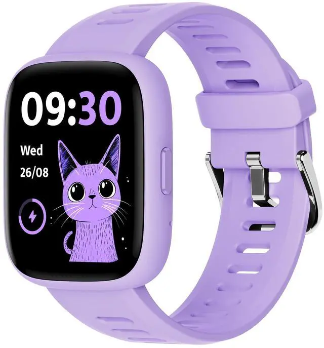 Main image of Smart Watch for Kids, 1.8" Fitness Tracker Watch with Pedometer | Heart Rate, Sleep Monitor, IP68 Waterproof, Step Counter, Puzzle Games with/without App for Girls Teens 5-16