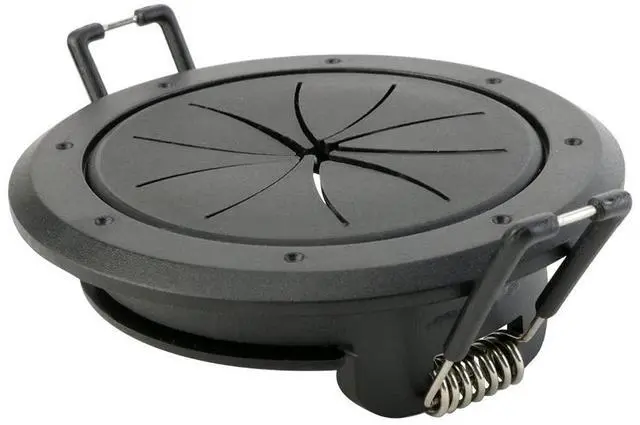 Main image of Construct Pro Speedy Spring-Lock Cable Pass Through Port, 2 inch Inner Diameter, Black CON6061SPZ