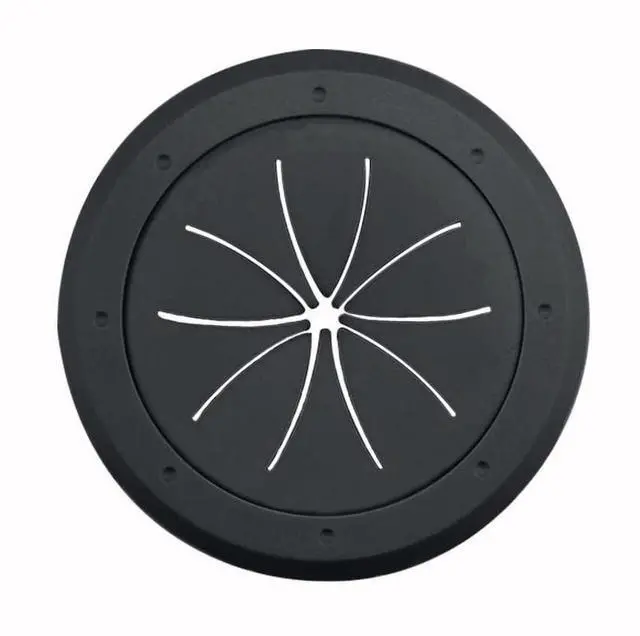 Alt view image 3 of 7 - Construct Pro Speedy Spring-Lock Cable Pass Through Port, 2 inch Inner Diameter, Black CON6061SPZ