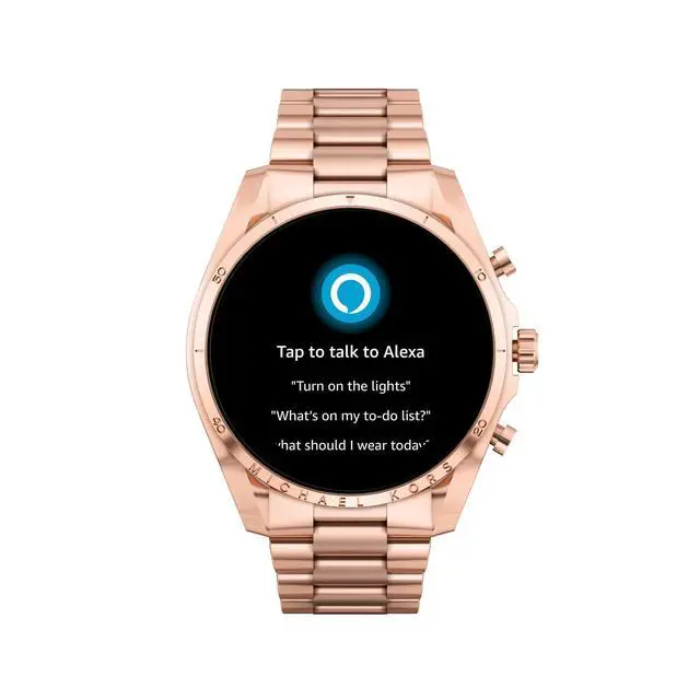 Alt view image 6 of 7 - Men's or Women's Gen 6 44mm Touchscreen Smart Watch with Alexa Built-in, Fitness Tracker, Sleep Tracker, GPS, Music Control, Smartphone Notifications (Model: MKT5133V)