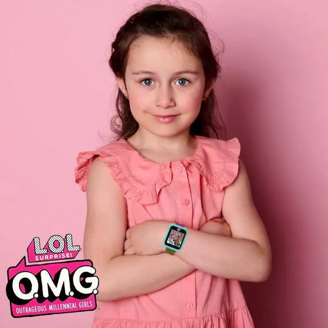 Alt view image 3 of 7 - L.O.L. Surprise OMG Kids Smart Watch with Touchscreen Selfie Camera Voice Recorder Calculator and Step Counter Includes 10 Stylish Watch Faces and Built-In Games Fits Wrist Sizes 5.5" to 8"