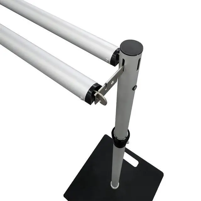 Alt view image 5 of 7 - 9" Double Crossbar Hanger Backdrop Hanger Crossbar Valance Hangers for Pipe and Drape Backdrop Stand Kit(9" Hanger, 2 Pack)