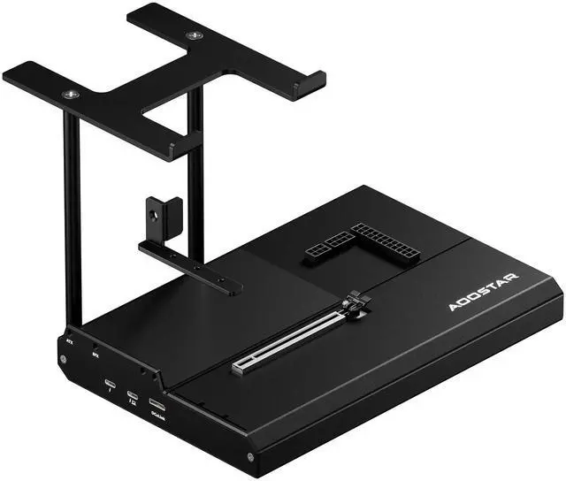 Main image of EG02 External GPU Docking Station, Dual Thunderbolt 5 + OCuLink(PCIe4.0x4), Support ATX/SFX Power Supply, Supports Mainstream NVIDIA and AMD Graphics Cards