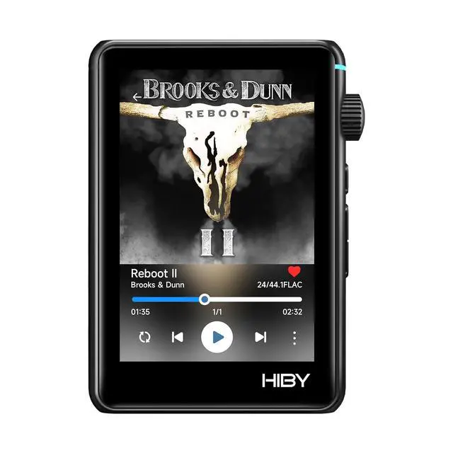 Alt view image 4 of 7 - R3 II 2025 Hi-Res Audio Player - Dual DAC Chips, MQA Decoding, Qobuz/Tidal Player with Bluetooth 5.1, 3.5mm SE/4.4mm BAL Ports | Up to 2TB Expandable Storage