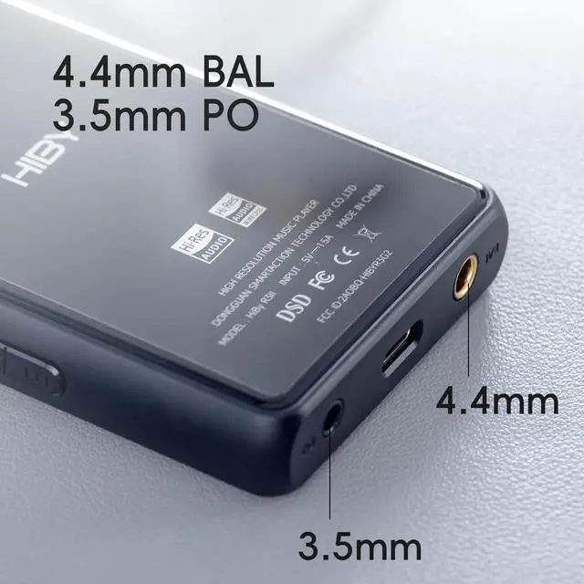 Alt view image 7 of 7 - R3 II 2025 Hi-Res Audio Player - Dual DAC Chips, MQA Decoding, Qobuz/Tidal Player with Bluetooth 5.1, 3.5mm SE/4.4mm BAL Ports | Up to 2TB Expandable Storage