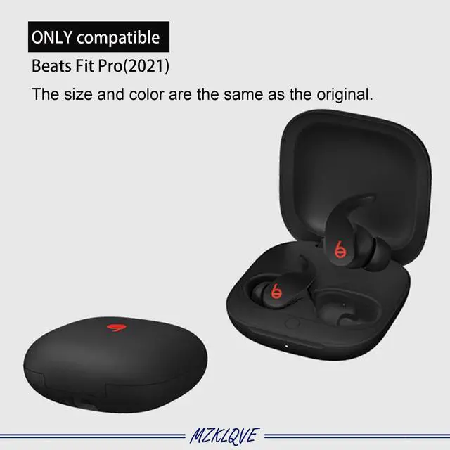 Alt view image 2 of 4 - 1 Pair Fit Pro Ear Hooks, Replacement for Beats Fit Pro True Wireless Headphones (Left & Right) (Black)
