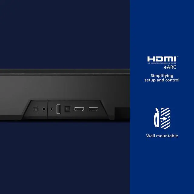 Alt view image 4 of 7 - Fidelio FB1 7.1.2-Channel Surround Sound Soundbar with Integrated Dolby Atmos and Subwoofer + DTS Play-Fi, All-in-One, Premium Design and Materials