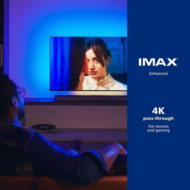 Alt view image 7 of 7 - Fidelio FB1 7.1.2-Channel Surround Sound Soundbar with Integrated Dolby Atmos and Subwoofer + DTS Play-Fi, All-in-One, Premium Design and Materials