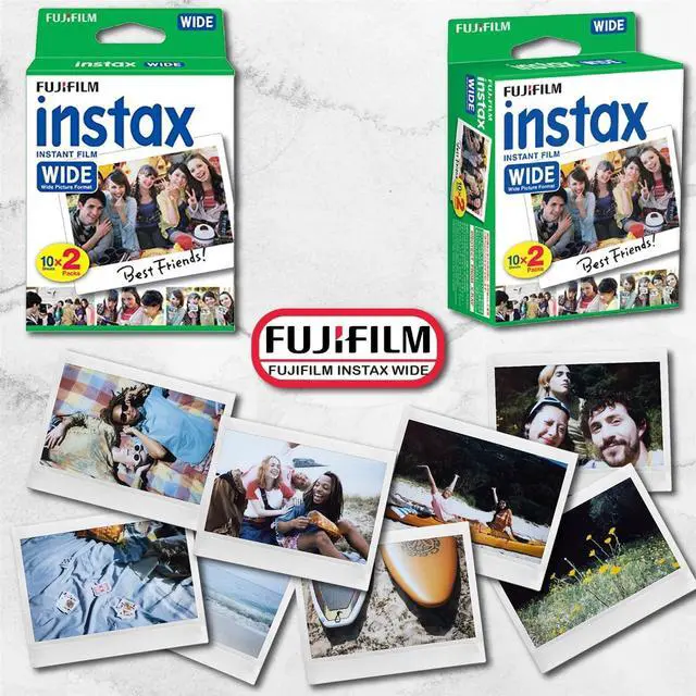 Alt view image 5 of 6 - Instax Wide Instant Film Twin Pack - 2 Wide Pack (40 Sheets)