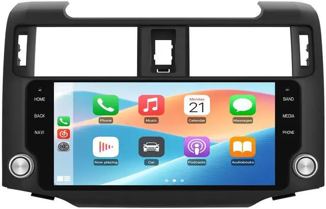 Main image of Car Radio Stereo for Toyota 4runner 2010-2022 with CarPlay