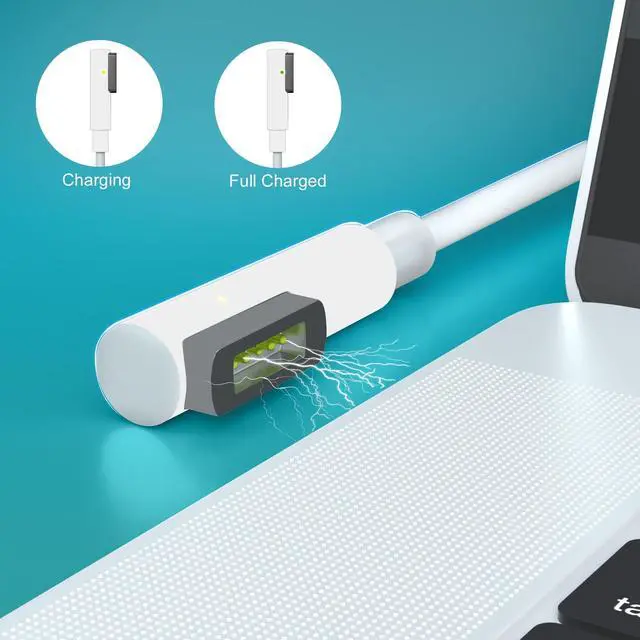 Alt view image 4 of 7 - 60W Mag2 Charger Compatible with Mac Book Pro 2010 2011 2012 | 60W Power M2 Compatible with Mac Pro 13-inch Display (Before Mid 2012) Mac Book air Charger (Before 2011)