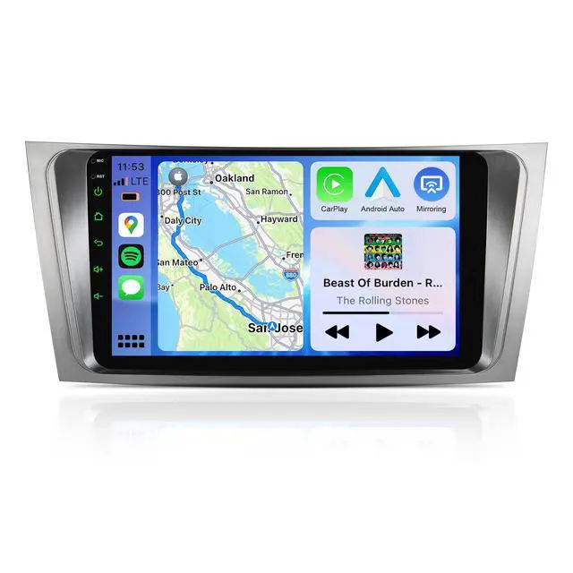 Main image of Car Radio for Toyota Camry 2006 2007 2008 2009 2010 2011 (fit JBL or no JBL, 9 Inch Camry Car Stereo with Wireless CarPlay/Android Auto, Navigation AM FM Radio Linux