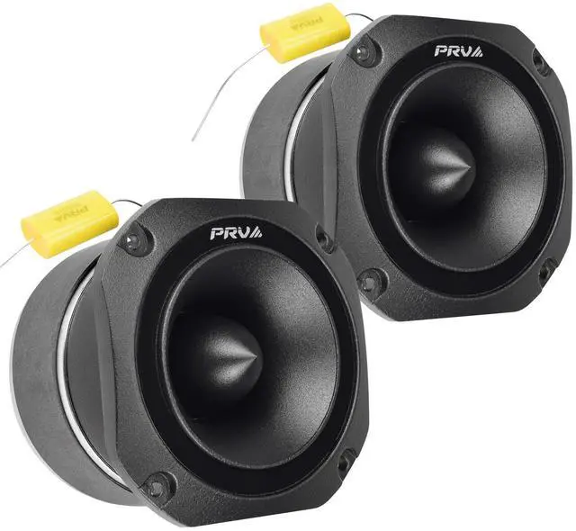 Main image of TW700Ti Black 4 Inch Titanium Bullet Tweeter TW700Ti 240 Watts, 8 Ohm Super Tweeter, Built-in Capacitor Pro Audio High Frequency Driver (2 Tweeters)