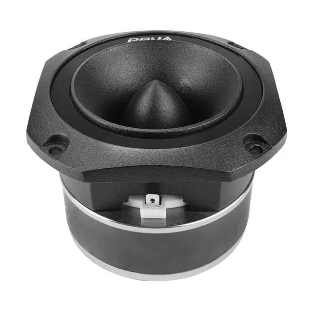 Alt view image 5 of 7 - TW700Ti Black 4 Inch Titanium Bullet Tweeter TW700Ti 240 Watts, 8 Ohm Super Tweeter, Built-in Capacitor Pro Audio High Frequency Driver (2 Tweeters)