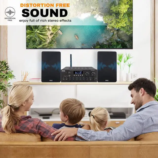 Alt view image 4 of 7 - Usa Wood Bookshelf Speaker - 200W Peak - 6.5 in Woofer -.75mm Dome Tweeter - Wall-Mountable Passive Home Theater Satellite - Audiophile Components - Superior Sound - PSMSP6 - Black, Pair