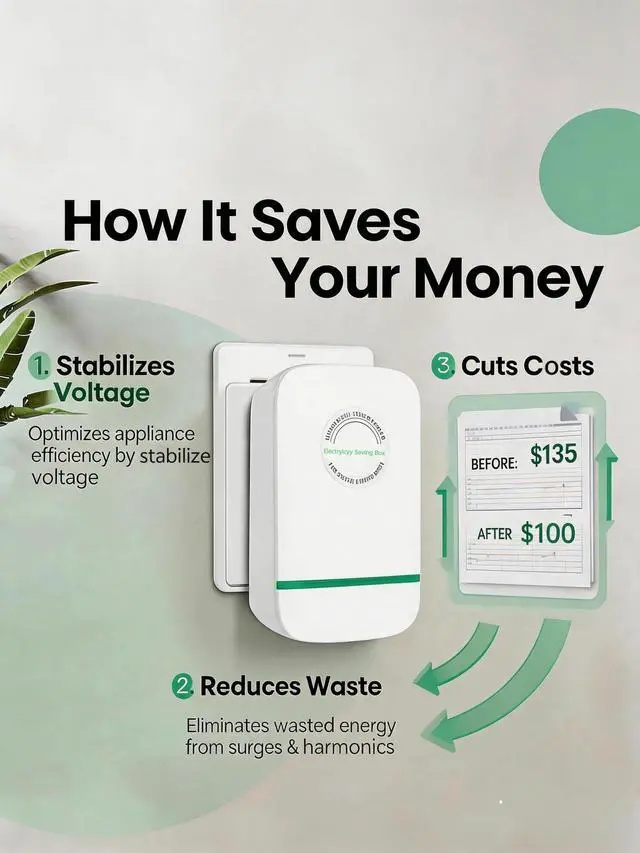 Alt view image 4 of 6 - New Stopwatt SmartPlug Device 2.0, Stop Watt Device Plug-in for Home & Office US Plug 90V-250V 30KW 4 Pack