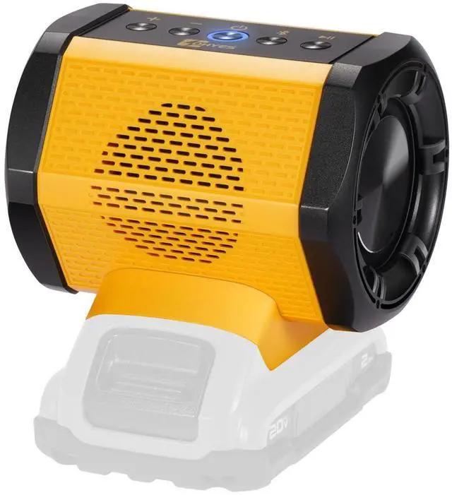 Main image of Bluetooth Speaker Fit for DeWALT 20v Max Battery | USB-A/C Charging For Jobsite Camping Party(Battery not included)