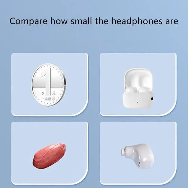 Alt view image 7 of 7 - Kids Wireless Earbuds, Cute Color Ear Buds for Kids & Women, 2.5g Ultra-Light, Coin-Sized Charging Case, Bluetooth 5.4 Earphones for Workout &Outdoor, Laptop Pad Phones Compatible, Purple