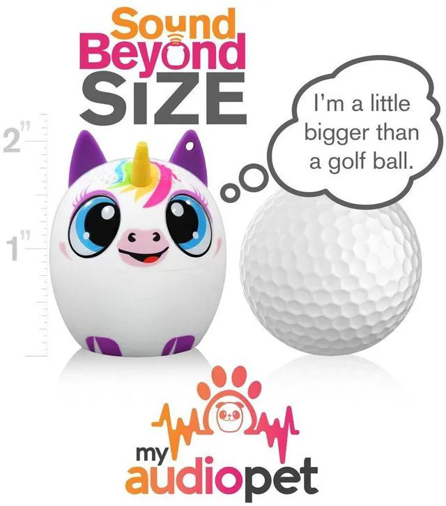 Alt view image 3 of 7 - Mini Bluetooth Animal Wireless Speaker for Kids of All Ages - True Wireless Stereo Pair with Another TWS Pet for Powerful Rich Room-Filling Sound (UniCHORD)