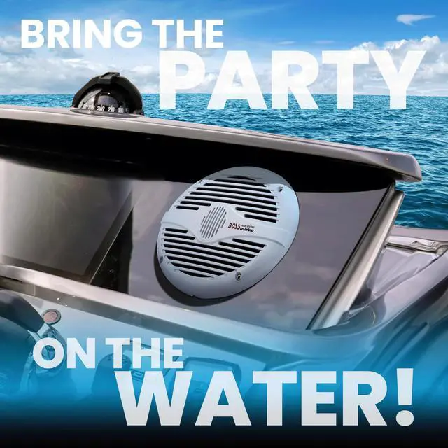 Alt view image 3 of 5 - MR690 6X9 Inch Marine Speakers (Pair), 4 Ohms, 2 Way