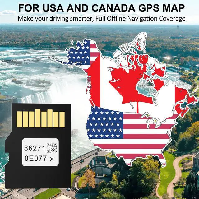 Alt view image 3 of 7 - 2026 Latest Navigation SD Card for Toyota 86271-0E077, Compatible with Toyota 4Runner, Highlander, Camry, Corolla, Tacoma, RAV4, Tundra, Sienna, Prius & More, USA & Canada GPS Map Card