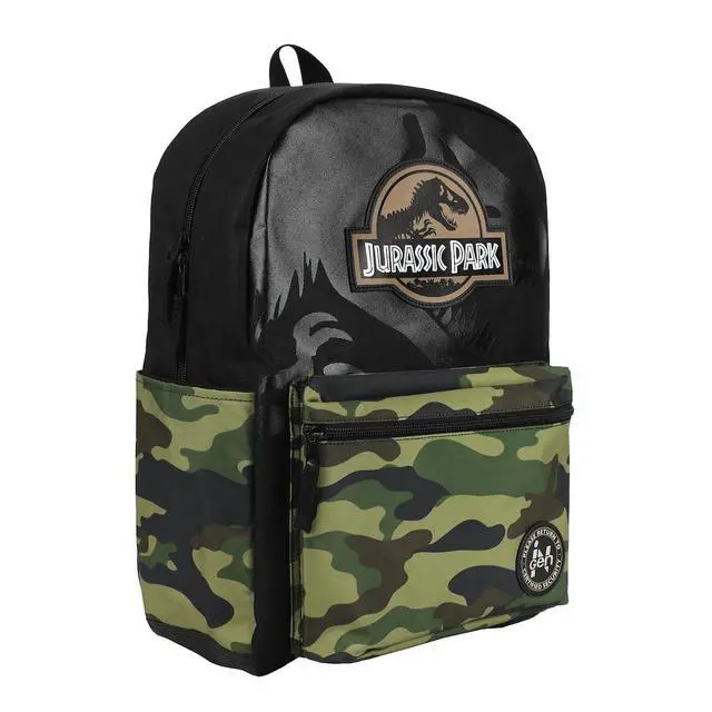 Alt view image 5 of 7 - Jurassic Park INGEN Camo 17" Backpack and Lunch Tote Set