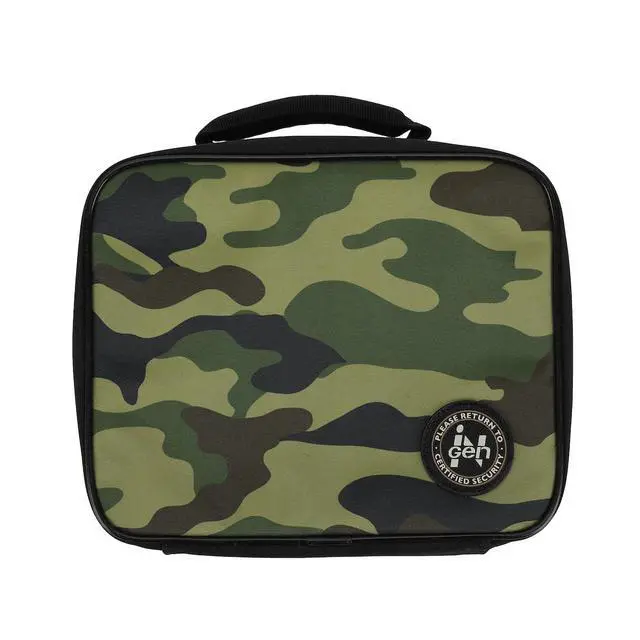 Alt view image 6 of 7 - Jurassic Park INGEN Camo 17" Backpack and Lunch Tote Set