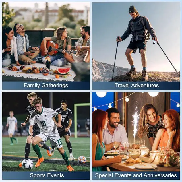 Alt view image 7 of 7 - Camcorder Video Camera, True 5K 48MP Vlogging Camera with Autofocus, WiFi,16X Digital Zoom,3" 270° IPS Screen,32GB Card,2 Batteries & Microphone,Black for YouTube & Travel Recording (Black)