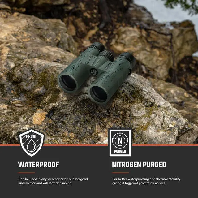 Alt view image 4 of 7 - Forerunner 10x42 Binoculars