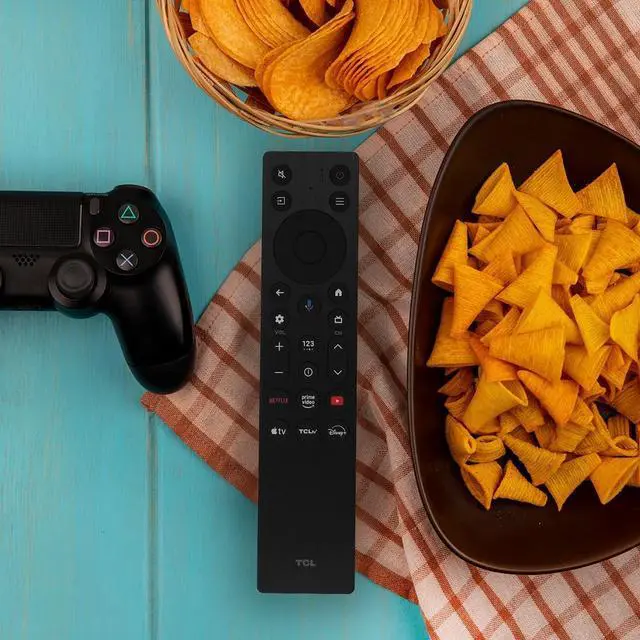 Alt view image 4 of 7 - Replacement Remote fit for TCL Google Smart TV RC923A FMB1- Fits: 50QM6K, 55QM6K, 65QM6KPRO, 75QM6KPRO, 85QM6K, 98QM6KPRO and More - Voice Control - Setup Required