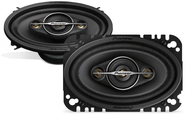 Main image of A-Series Standard TS-A4671F 4" x 6" 4-Way Coaxial Speakers 210W Max | Great Stock Replacement, Balanced Sound + Smooth Treble, Enhanced Bass