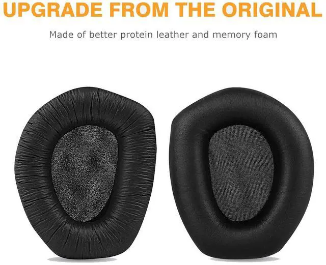 Alt view image 3 of 7 - RS 175/HDR 175/TR 175 Replacement Ear Pads Upgrade Headphones Parts, Comfortable RS175 Earpads Cushions Compatible with Sennheiser RS175/RS185/RS195/RS165, HDR175/HDR185/HDR195/HDR165/TR175 Headphones
