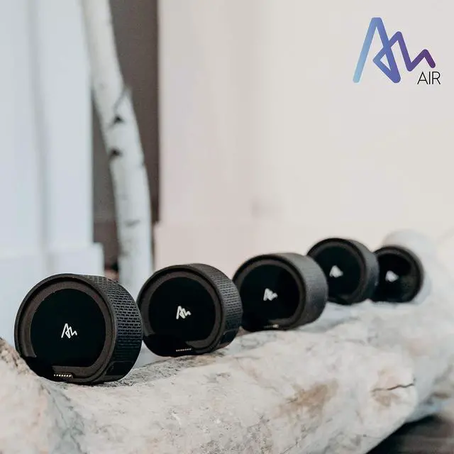 Alt view image 3 of 7 - Air Audio The Worlds First Pull-Apart Wireless Bluetooth Speaker Portable Surround Sound and Multi-Room Use, Black