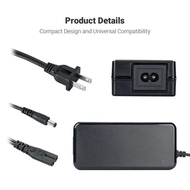 Alt view image 5 of 7 - 48V 5A Power Adapter Supply for Home Audio Bluetooth Stereo Receiver Amplifier Mini Hi-Fi Class D Integrated Amp