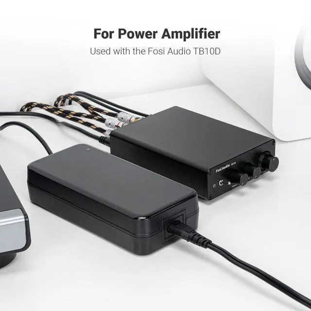 Alt view image 6 of 7 - 48V 5A Power Adapter Supply for Home Audio Bluetooth Stereo Receiver Amplifier Mini Hi-Fi Class D Integrated Amp