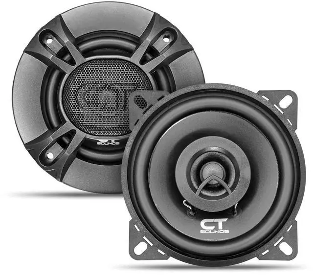 Main image of BIO-4-COX 4 Inch Coaxial Car Speakers, 160 Watts Max, Pair