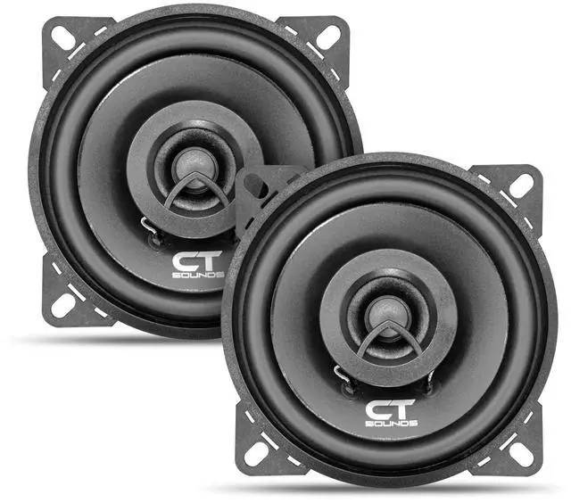 Alt view image 2 of 6 - BIO-4-COX 4 Inch Coaxial Car Speakers, 160 Watts Max, Pair