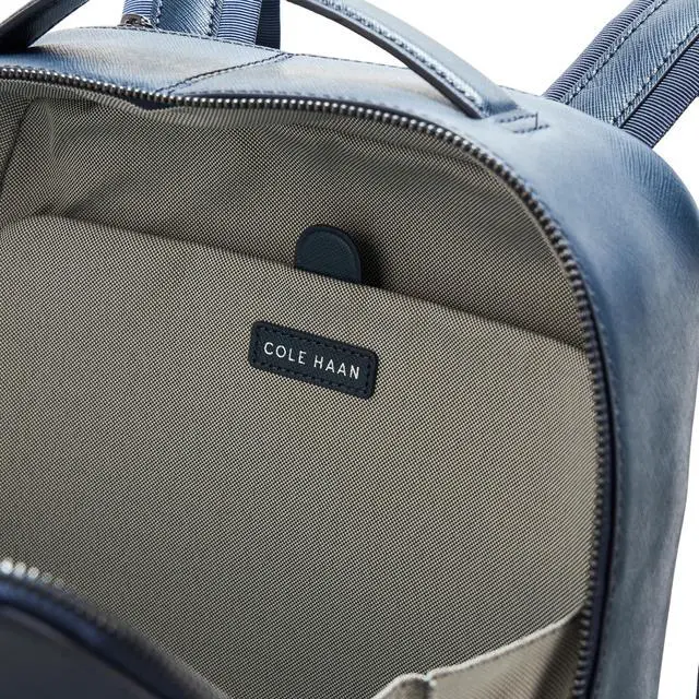 Alt view image 4 of 4 - Men's Sloane Backpack, Navy Blazer Saffiano