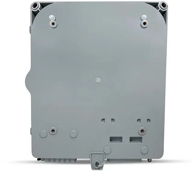 Alt view image 4 of 7 - Fiber Optic Wall Mount or Pole Mount Enclosure for Indoor or Outdoor Fiber Optic Terminations and Fusion Splice installations with Couplers. (LC APC with Pigtails)