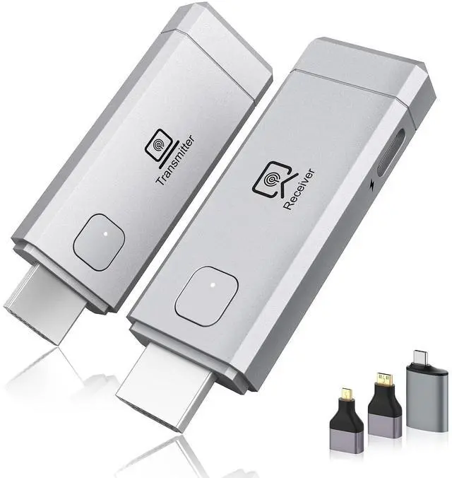Main image of 2026 Wireless HDMI Transmitter & Receiver Set Supports 4K Decoding, 1080P OutputPlug-and-Play Portable 5G+2.4G Extender: Transmits Audio/Video from Laptops/Desktops/TV Boxes/Projectors to Displays