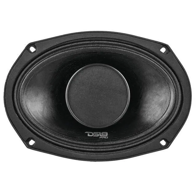Alt view image 6 of 7 - PRO-HY69.4B 6x9 Water Resistant Hybrid Mid-Range Loudspeaker with 1" Driver 500W Max Power 4-Ohm - Midrange with Compression Driver Horn Great for Motorcycles and All Audio Applications
