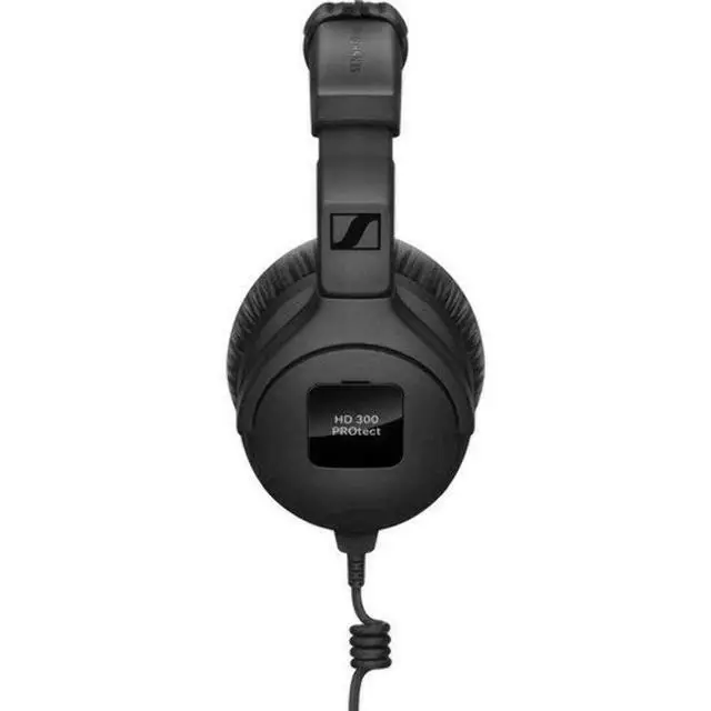 Alt view image 4 of 4 - Professional HD 300 PRO Over-Ear Broadcast Headphones,Black | Linear frequency response with ambient noise attenuation for studio monitoring, live mixing and professional editing