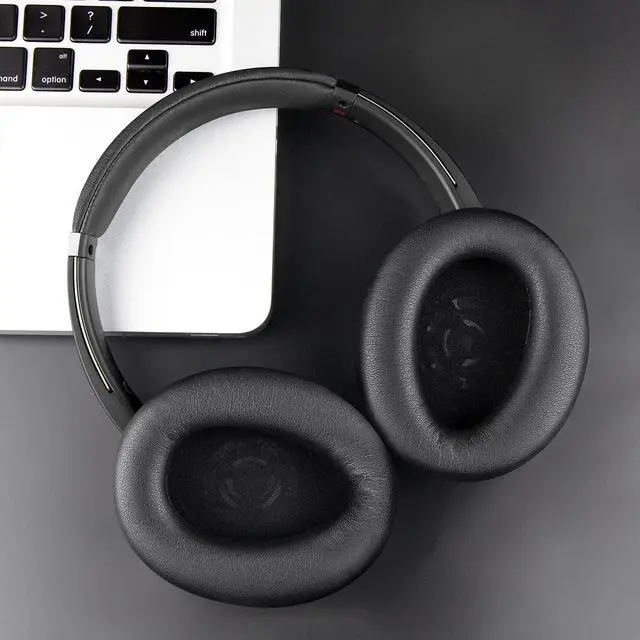 Alt view image 3 of 7 - Earpads for Sony WH-CH700N/MDR-ZX780/MDR-ZX770/MDR-10R - Black