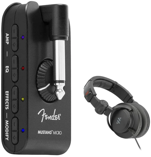 Main image of Mustang Micro Headphone Amplifier Bundle with Polsen HPC-A30-MK2 Studio Monitor Headphones