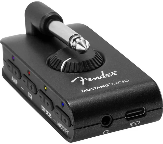 Alt view image 6 of 7 - Mustang Micro Headphone Amplifier Bundle with Polsen HPC-A30-MK2 Studio Monitor Headphones
