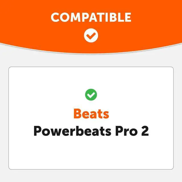 Alt view image 2 of 7 - TipZ Powerbeats Pro 2 Memory Foam Ear Tips Compatible with Beats Powerbeats Pro 2 by Wicked Cushions | Enhanced Comfort, Secure Fit & Noise Isolation | Black