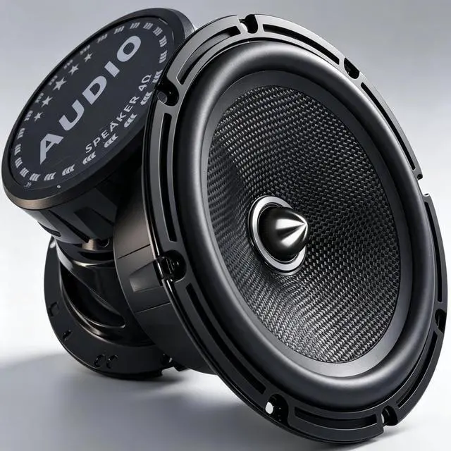 Main image of 6.5 Inch Car Speakers 800W Max 4 Ohm Carbon Fiber Cone Woofer 2 Pack | Bullet Head Design Door Speaker Deliver Deep Bass and Clear Stereo Sound, Ideal for Cars Trucks Motorcycle DIY Audio Upgrades