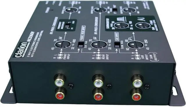 Alt view image 5 of 7 - Mobile Electronics Mcd360 3 Way 6 Channel Electronic Crossover with Subwoofer Control