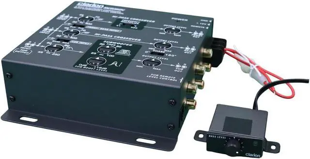Alt view image 4 of 7 - Mobile Electronics Mcd360 3 Way 6 Channel Electronic Crossover with Subwoofer Control
