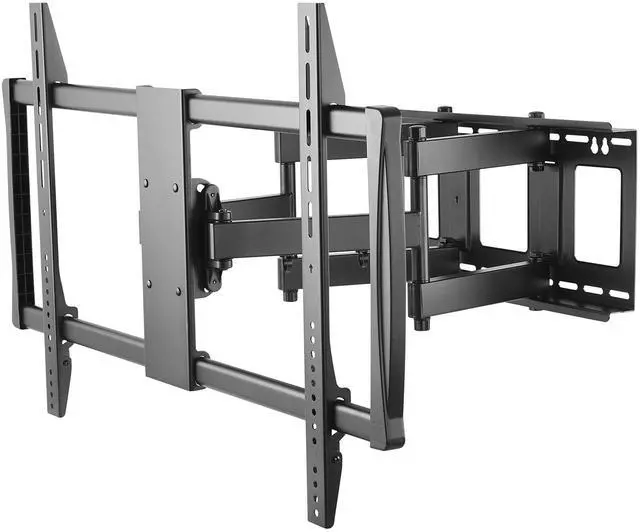 Main image of Heavy Duty Full Motion TV Wall Mount for 60-100" TVs, | 176lb Capacity, 15° Tilt, 45° Swivel, 24" Extension, Max VESA 900x600mm, Flat or Curved, Wood or Concrete, Hardware Included